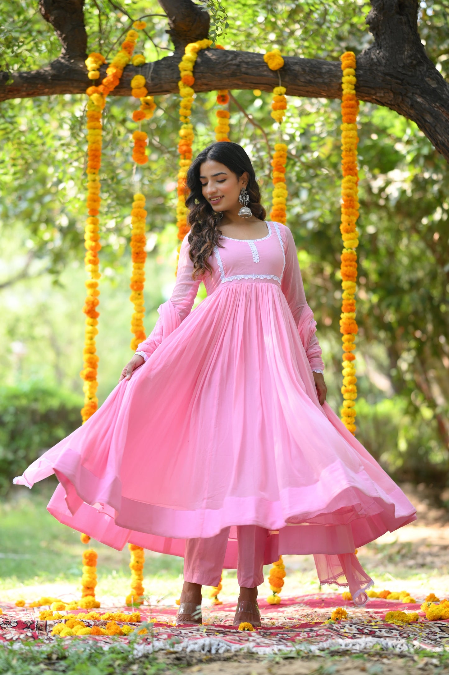 Blush Pink Anarkali