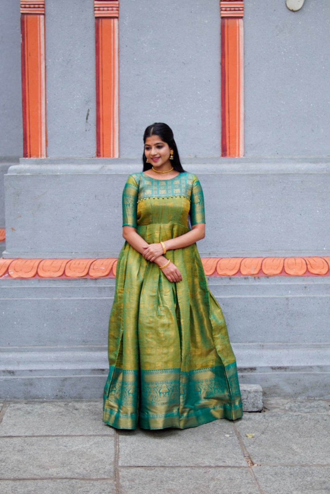 Kanjivaram gown🌷🌷