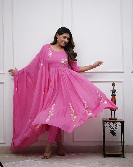 Cotton Anarkali