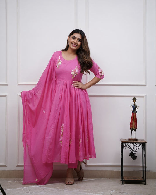 Cotton Anarkali